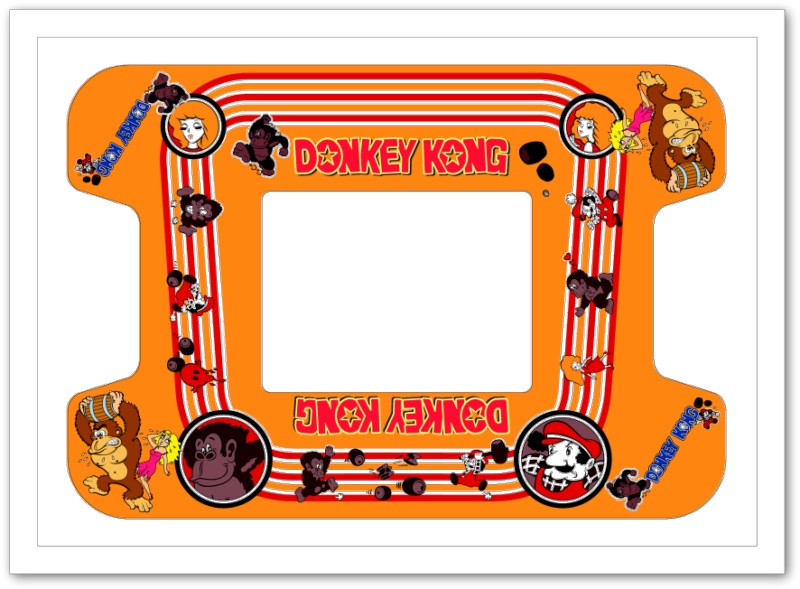 STICKERS DONKEY KONG