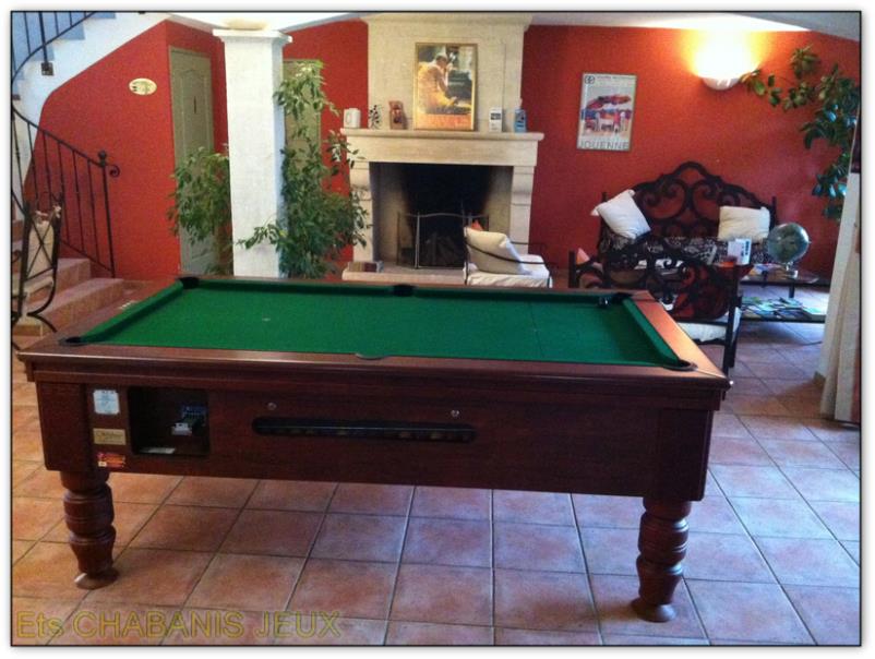 Billard pour hall d'accueil d'hôtel