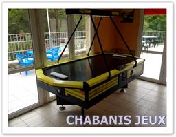 Air Hockey noir et jaune occasion