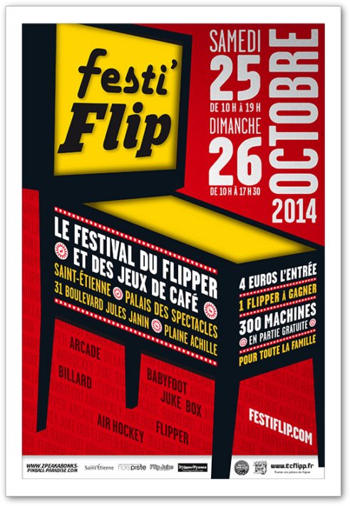 affiche festflip 2014 